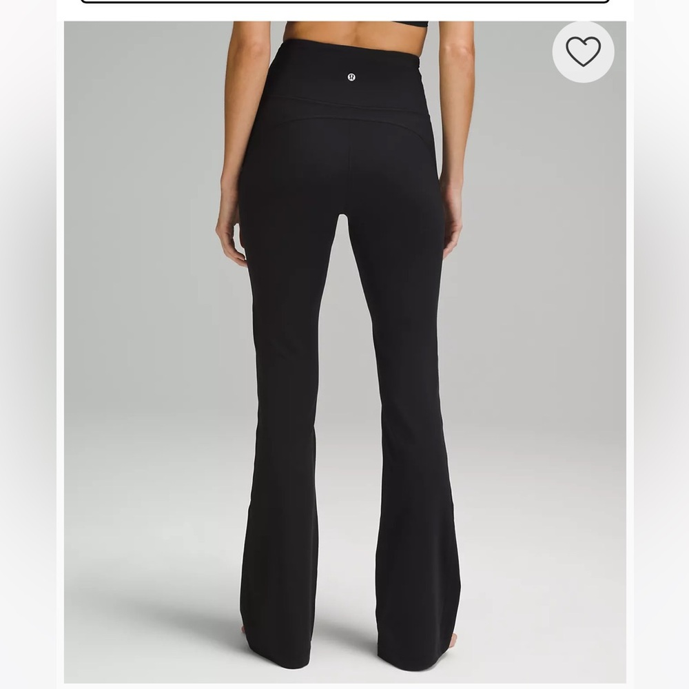 Lululemon Groove Super-High-Rise Flared Pant - size 14